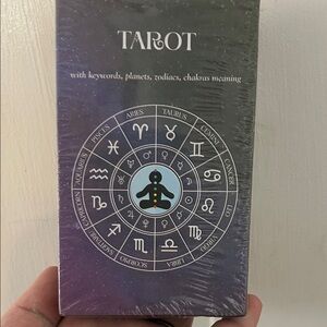 Tarot Card Deck with Zodiac Symbols